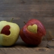 heart apple